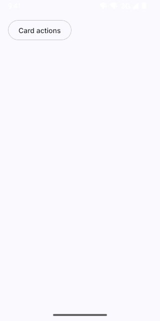 Split Button on Pixel (Android emulator)