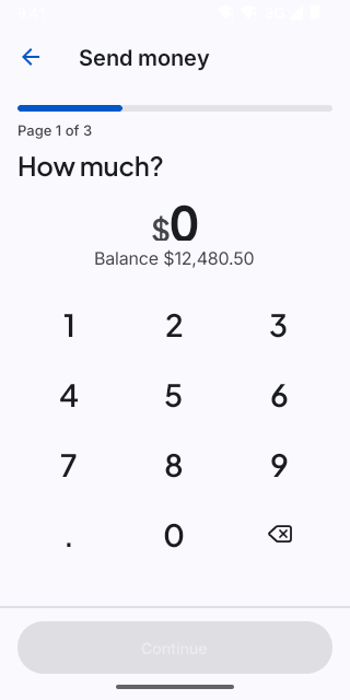StepIndicator on Pixel (Android emulator)
